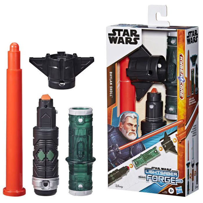 Sabie laser Hasbro Star Wars Lightsaber Forge, Baylan Skoll, 4+ ani