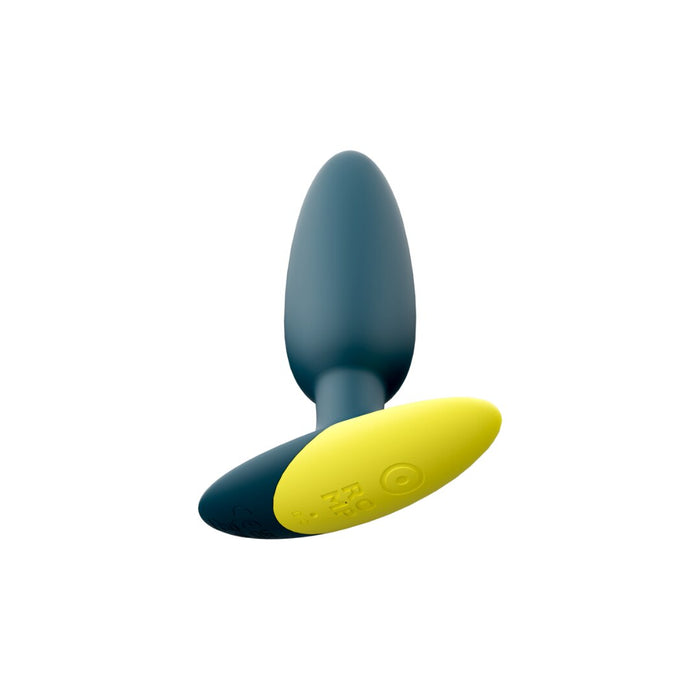 Vibrator anal, Romp Bass, silicon, galben