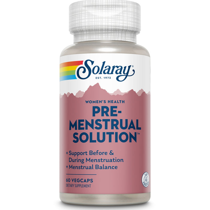 Supliment alimentar Solaray Premenstrual Solution, capsule vegetale, 60 capsule