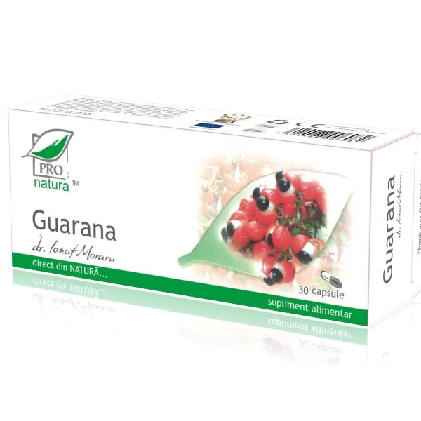 Supliment alimentar Medica Farmimpex Guarana, 30 capsule