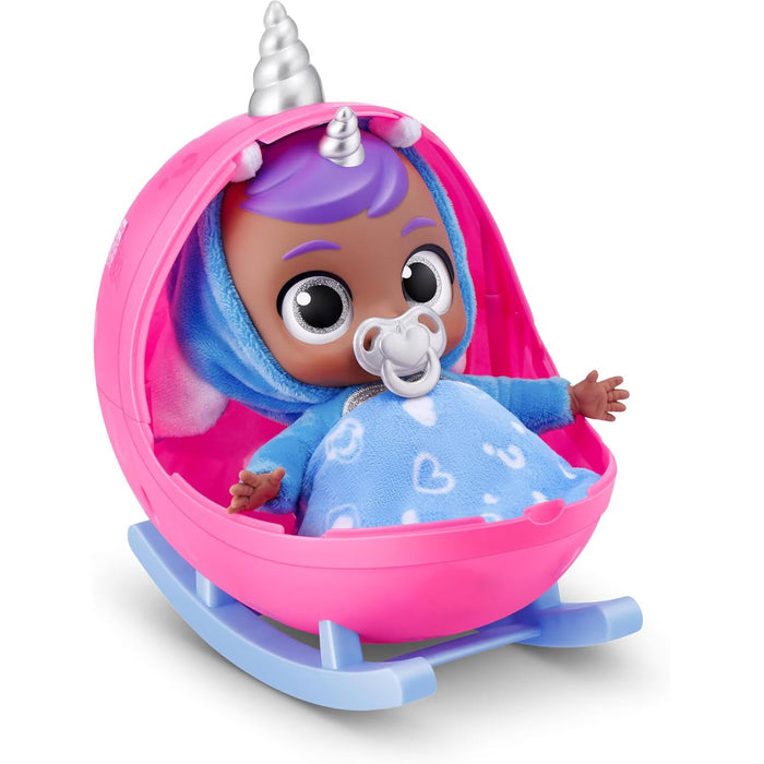 Păpușă Zuru Rainbocorns Babycorns, Bobby Elephant Echo, 15 accesorii, 3+ ani