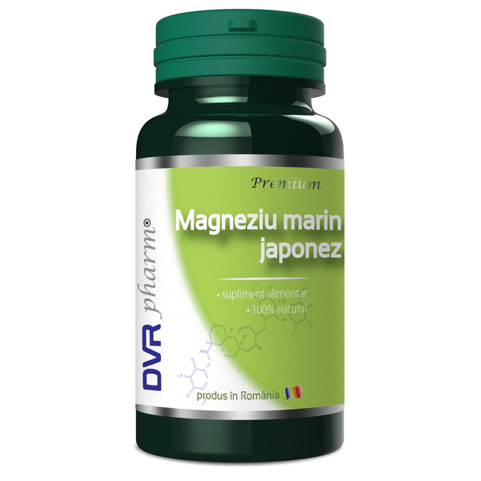 Supliment alimentar DVR Pharm Magneziu Marin Japonez, 60 capsule