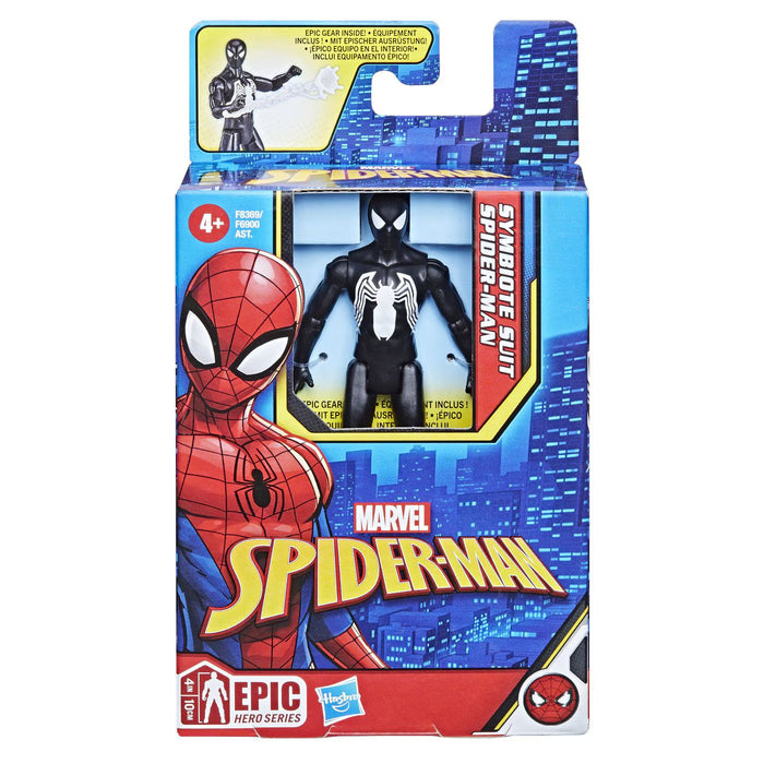 Figurină de acțiune Hasbro Marvel Spider-Man Epic Hero Series, Symbiote Suit, 10 cm, 4+ ani