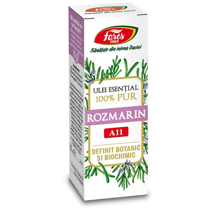Ulei esențial Fares Rozmarin A11, pentru uz intern, 10 ml