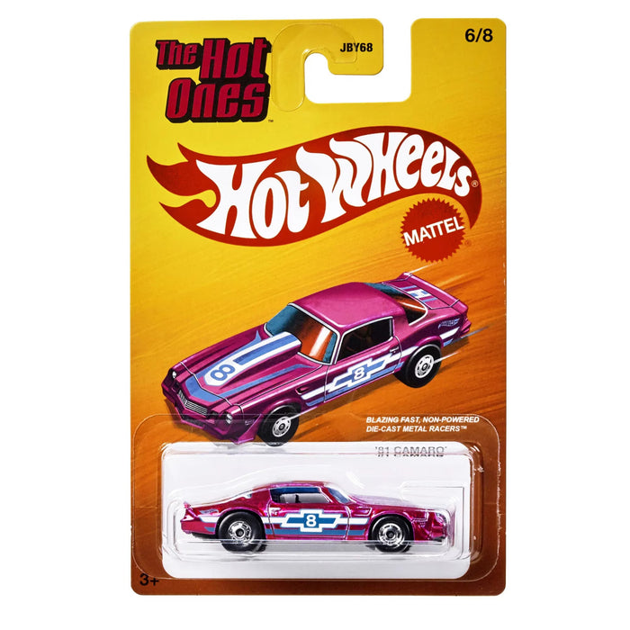 Mașinuță Mattel Hot Wheels The Hot Ones, '81 Camaro, 3+ ani