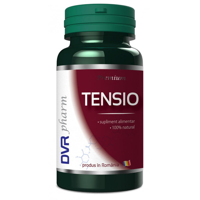 Supliment alimentar DVR Pharm Tensio, cu extracte de plante, 20 capsule