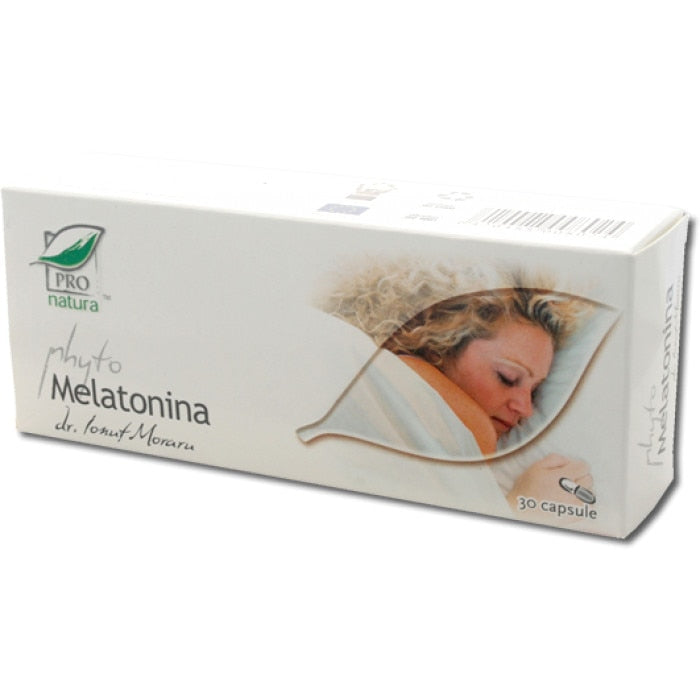 Supliment alimentar Pro-Natura Phyto Melatonina, 30 capsule
