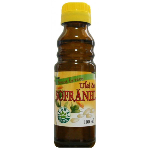 Ulei de șofrănel Herbavit, presat la rece, pentru uz intern, 100 ml