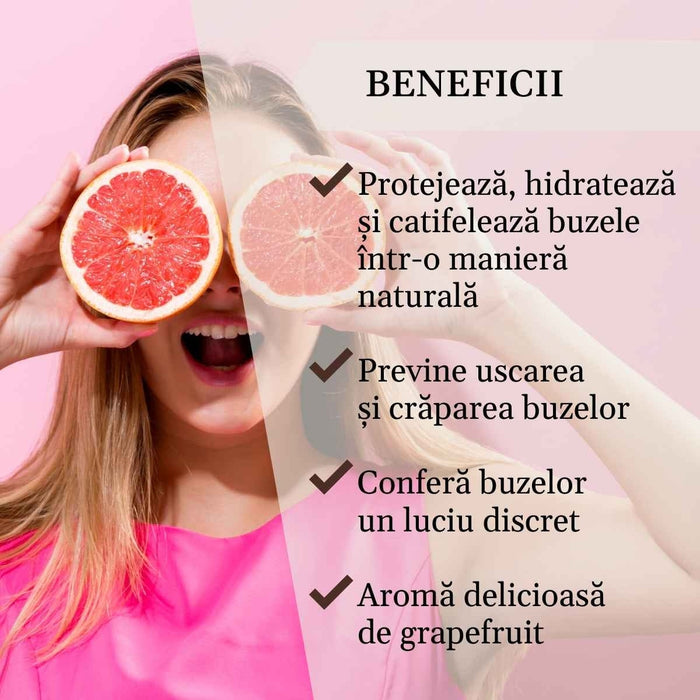 Balsam de buze Faunus Plant Grapefruit, 5 ml