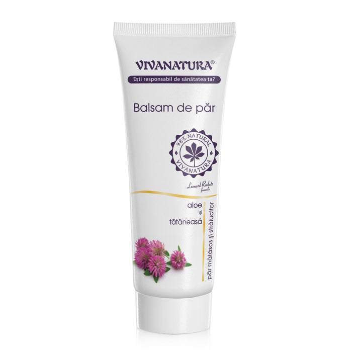 Balsam de păr VivaNatura cu aloe și tătăneasă, 250 ml