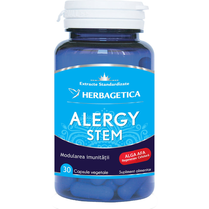 Supliment alimentar Herbagetica Alergy Stem, capsule vegetale, 30 capsule
