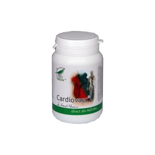 Supliment alimentar Medica Farmimpex Cardiovasc, cu păducel, usturoi și ginkgo biloba, 60 capsule