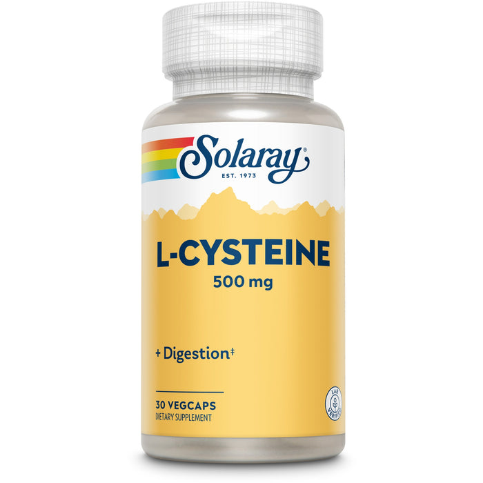 Supliment alimentar Solaray L-Cysteine, 500 mg, 30 capsule vegetale