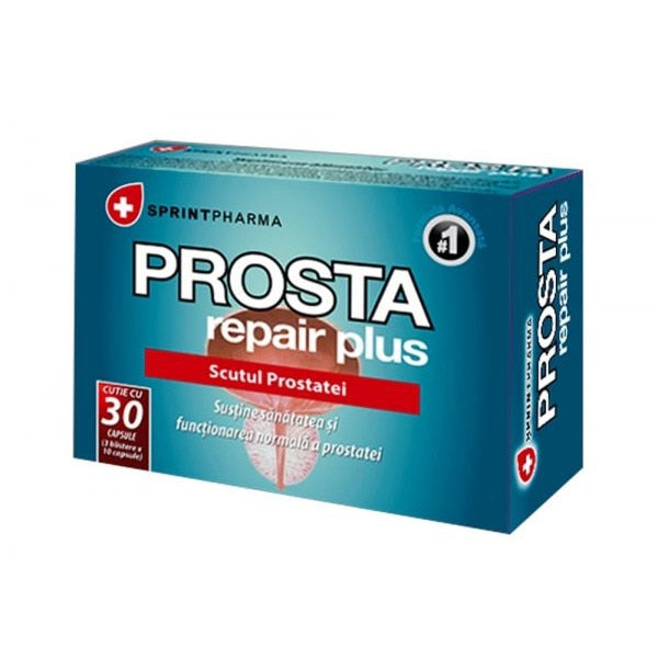 Supliment alimentar Sprint Pharma Prosta Repair Plus, 30 capsule