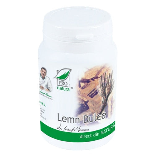 Supliment alimentar Medica Farmimpex Lemn dulce, 60 capsule