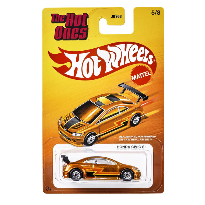 Mașinuță Mattel Hot Wheels The Hot Ones, Honda Civic SI, 3+ ani
