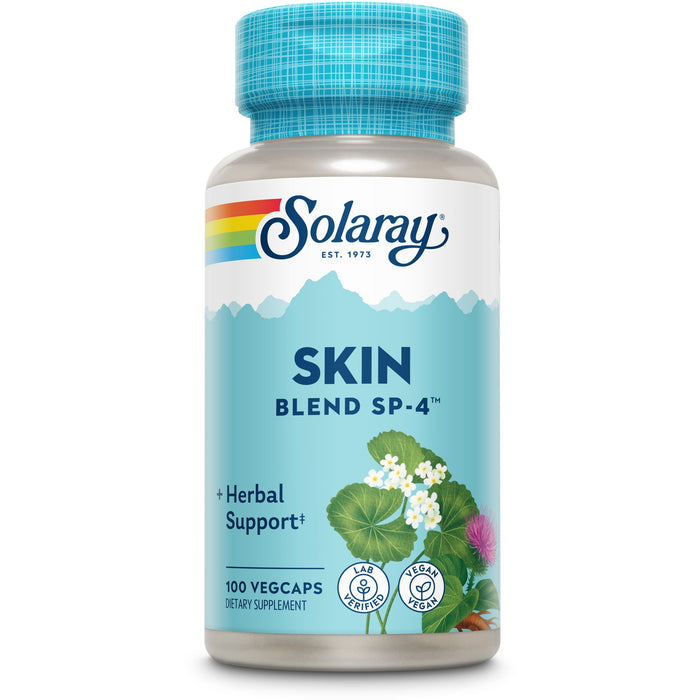 Supliment alimentar Solaray Skin Blend, capsule vegetale, 100 capsule