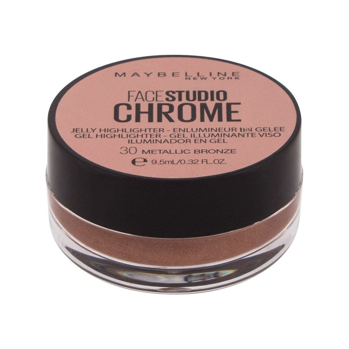 Iluminator cremă, Maybelline, FaceStudio Chrome, Metallic Bronze