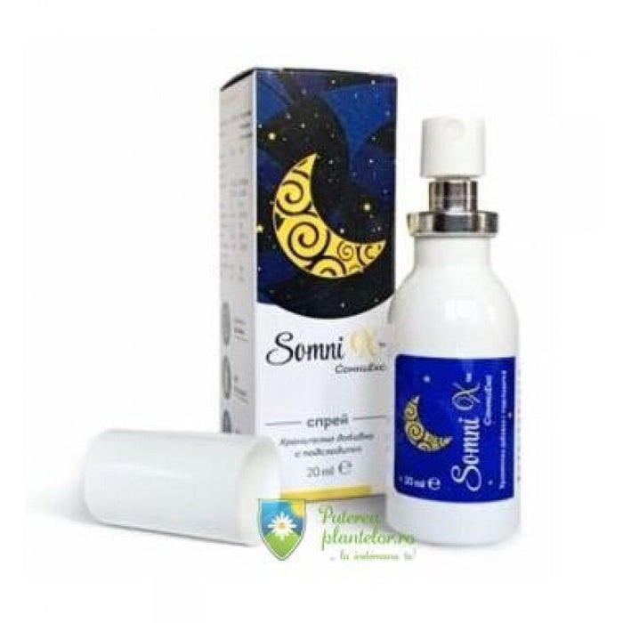 Supliment alimentar Naturpharma Somni X, spray cu melatonină, 20 ml