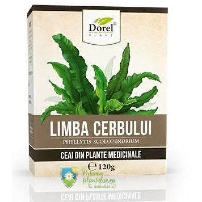 Ceai de limbă cerbului Dorel Plant, frunze, 120 g