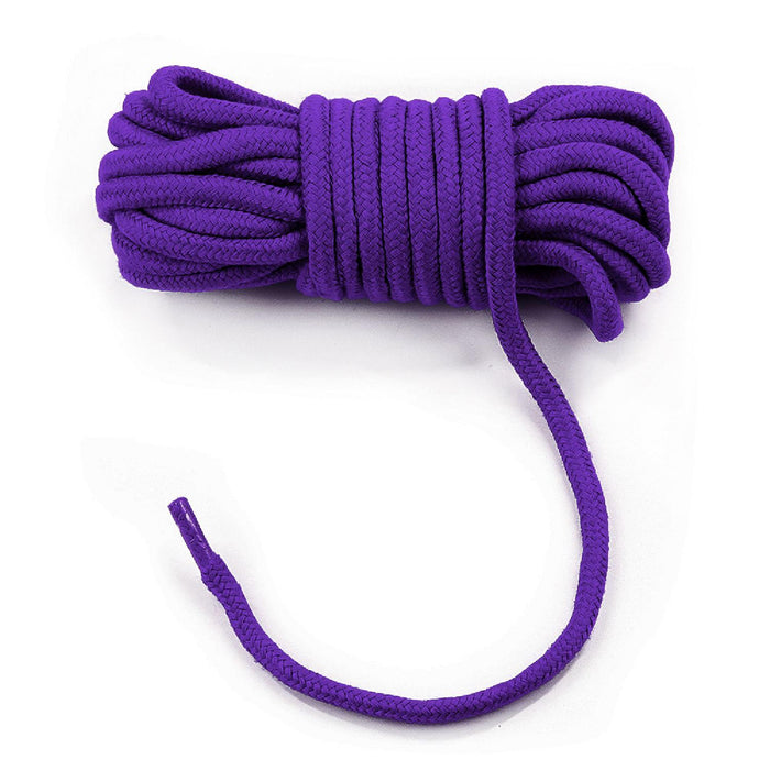 Sfoară bondage, Lovetoy, bumbac moale, mov, 10 m