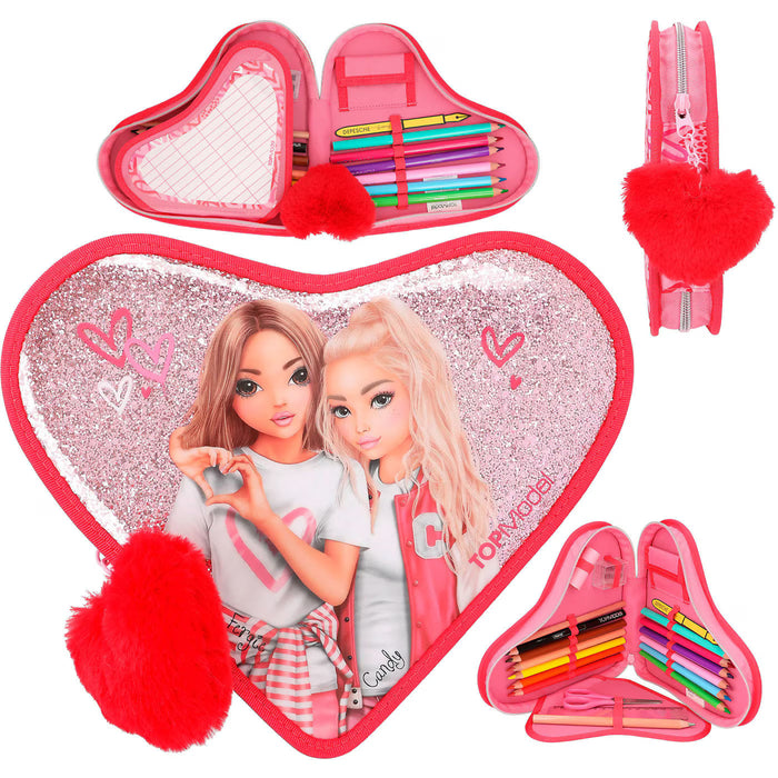 Penar echipat TOPModel One Love, model în formă de inimă