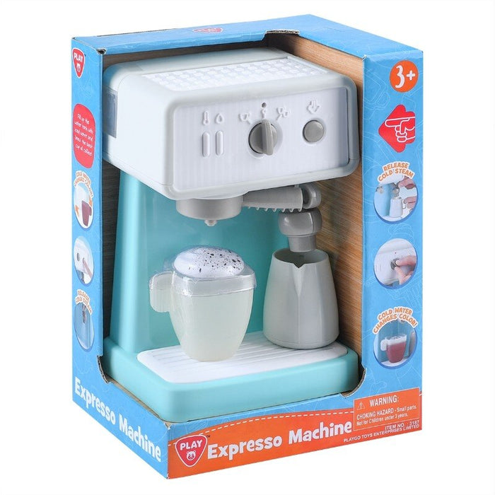 Espressor de jucărie PlayGo, Expresso Machine, efect de abur rece, 3+ ani