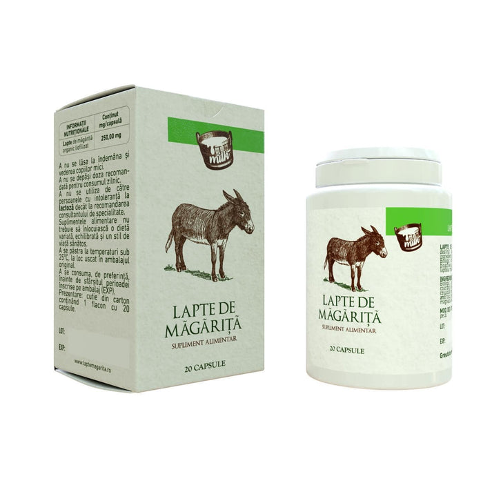 Supliment alimentar Plasmon Lapte de măgăriță, 20 capsule