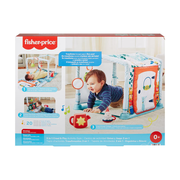 Saltea de joacă Mattel Fisher Price Sweet Home, 3 în 1, 0+ luni