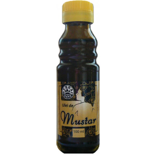Ulei de muștar Herbavit, presat la rece, pentru uz intern, 100 ml