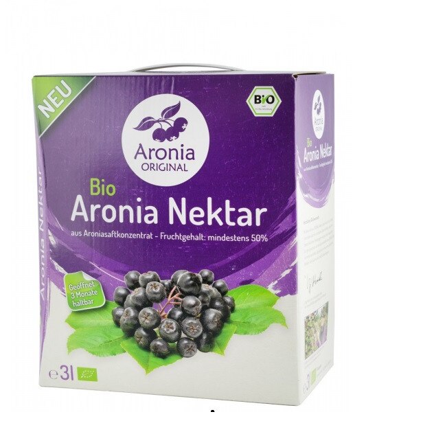 Suc de aronia Aronia Original, ecologic, 3 L