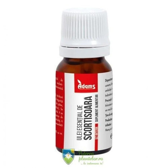 Ulei esențial Adams Supplements de scorțișoară, pentru uz intern, 10 ml