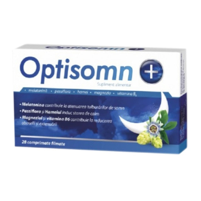 Supliment alimentar Zdrovit Optisomn, 28 comprimate filmate