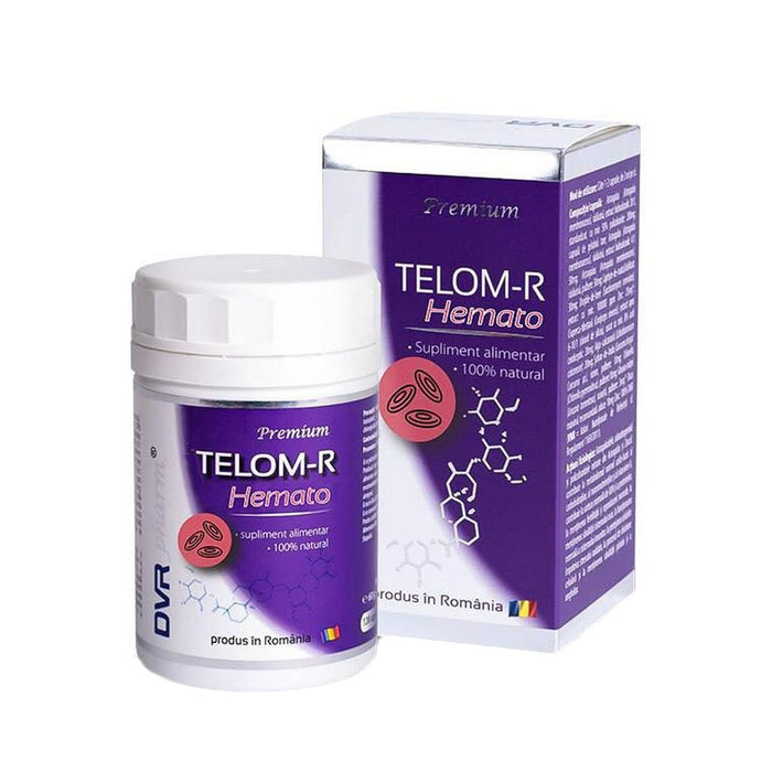 Supliment alimentar DVR Pharm Telom-R Hemato, 120 capsule