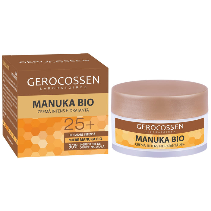 Cremă de față Gerocossen Manuka Bio 25+, cu miere de Manuka BIO, 50 ml