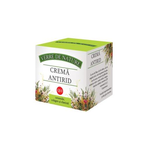 Cremă antirid Verre De Nature, cu Q10 și ceramide, 50 ml