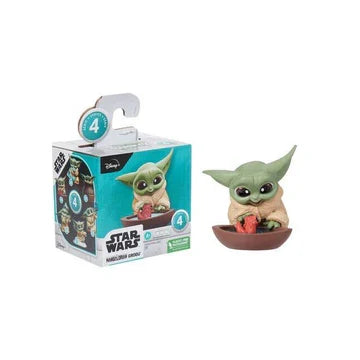 Figurină Hasbro Star Wars, Grogu cu bolul cu apă, 6–7 cm
