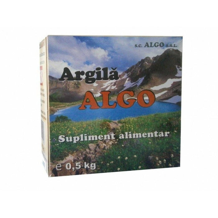 Supliment alimentar Algo Argilă, 500 g