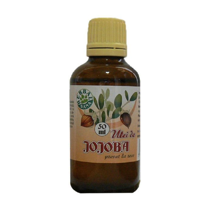 Ulei de jojoba Herbavit, presat la rece, pentru uz extern, 100 ml