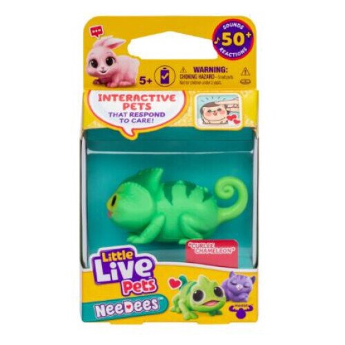 Jucărie interactivă Moose Little Live Pets NeeDees seria 1, diverse modele, 5+ ani