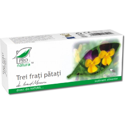 Supliment alimentar Pro-Natura Trei frați pătați, 30 capsule