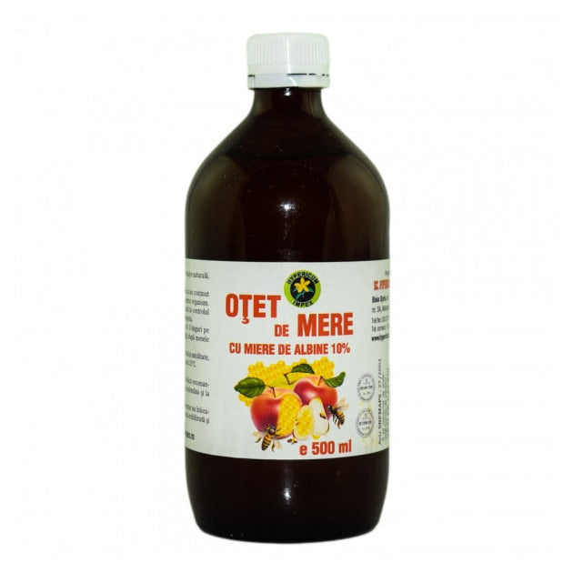 Oțet de mere cu miere Hypericum Impex, 500 ml