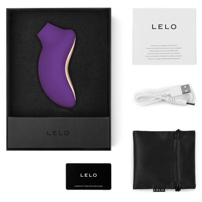 Vibrator clitoris, Lelo SONA 2 Cruise, mov intens, silicon medical