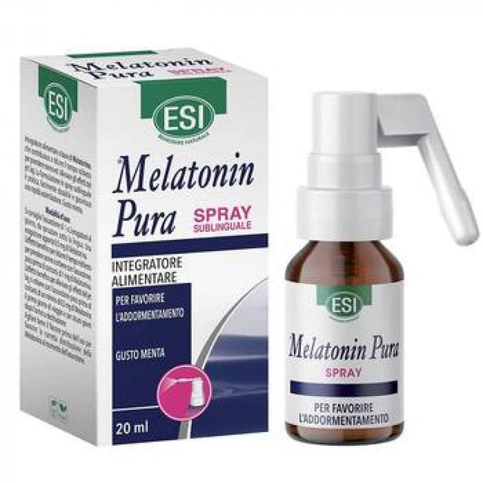 Supliment alimentar ESI Melatonina pura spray, cu aromă de mentă, 20 ml