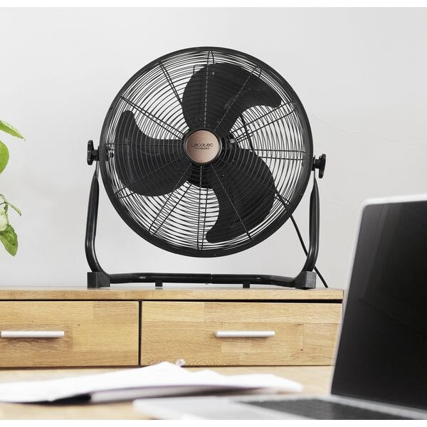 Ventilator de Podea, Cecotec Forcesilence 3000 Pro, 90W, Negru