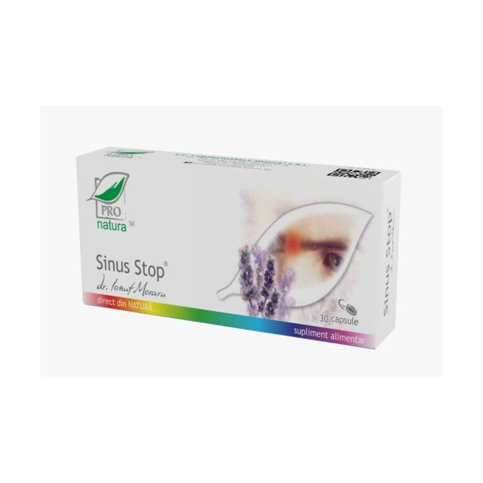 Supliment alimentar Pro-Natura Sinus Stop, 30 capsule