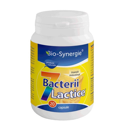 Supliment alimentar Bio-Synergie Activ 7 Bacterii Lactice, 20 capsule