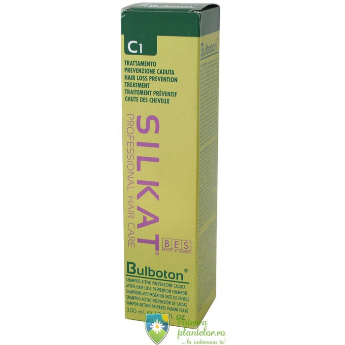 Șampon Bes Silkat Bulboton, cu extract de mirt, 300 ml