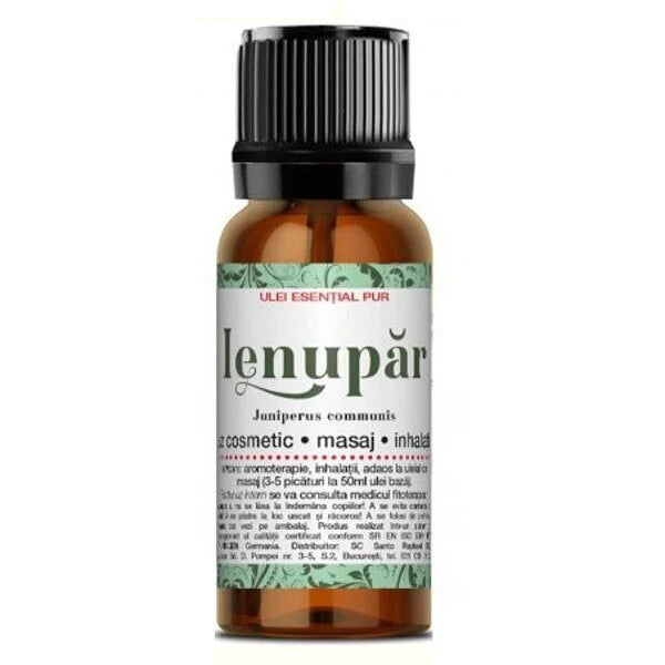 Ulei esențial Santo Raphael de ienupăr, pentru aromaterapie, 10 ml