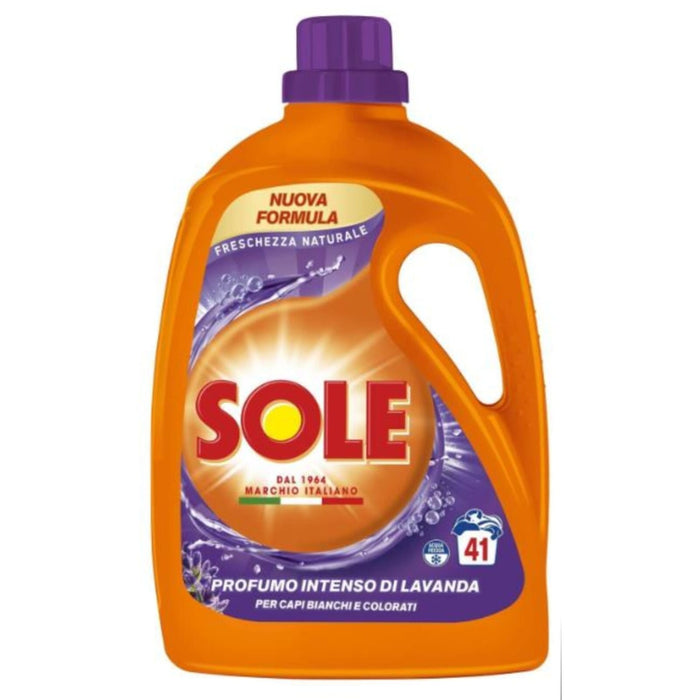 Detergent rufe, Sole, Lavandă, 1845 ml, 41 spălări